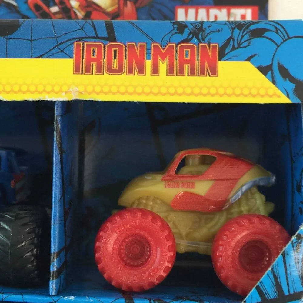 Monster Jam‎ Mini Truck Marvel Black Panther Captain America Iron Man Series 1